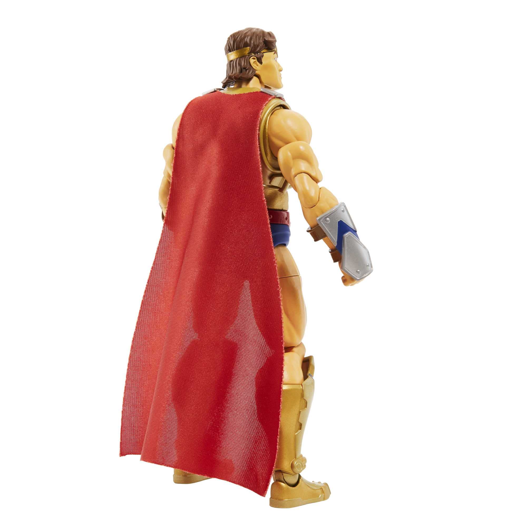 Masters of the Universe Masterverse He-Ro articulated joints support dynamic display.