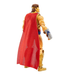 Masters of the Universe Masterverse He-Ro articulated joints support dynamic display.