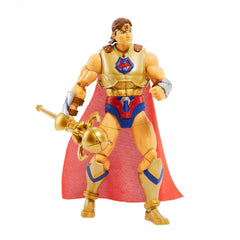 Masters of the Universe Masterverse He-Ro staff accessory enables dramatic posing.