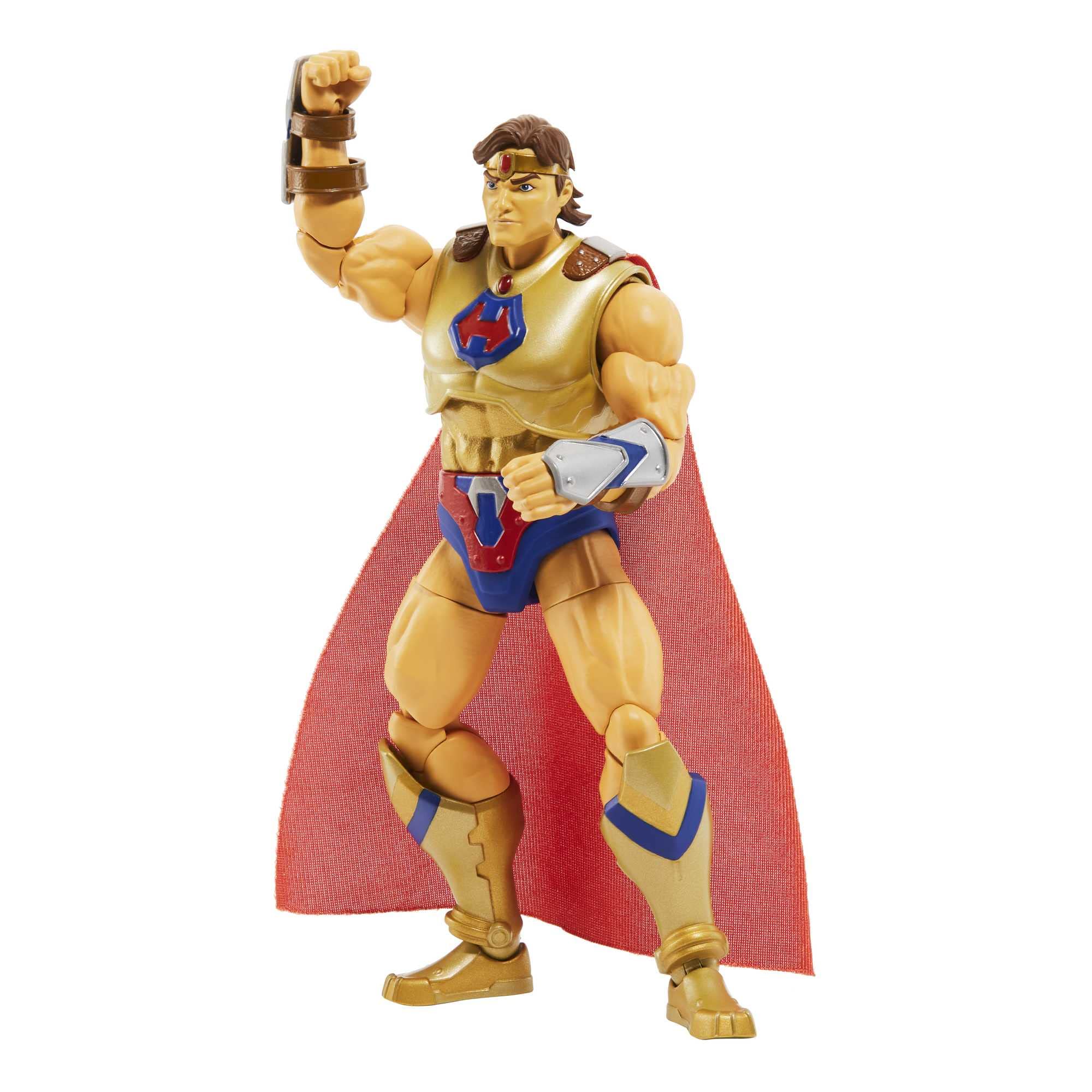 Masters of the Universe He-Ro swappable hands expand pose options.