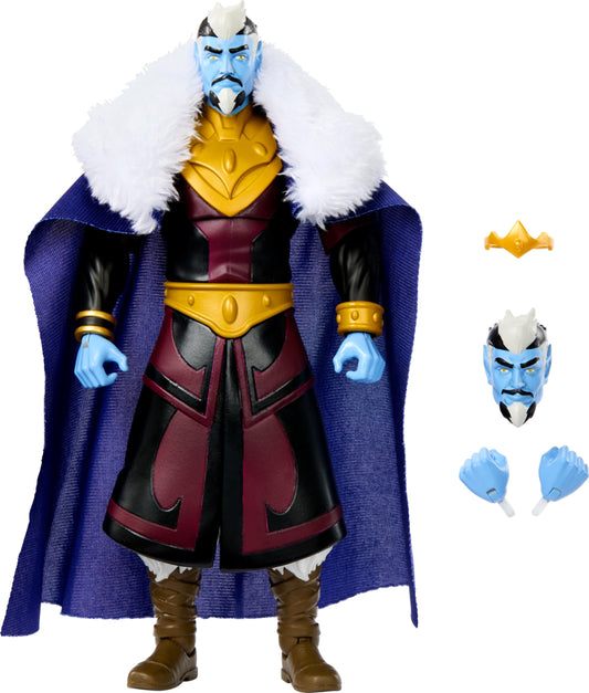 Masters of the Universe Masterverse King Keldor figure ready for display and posing.