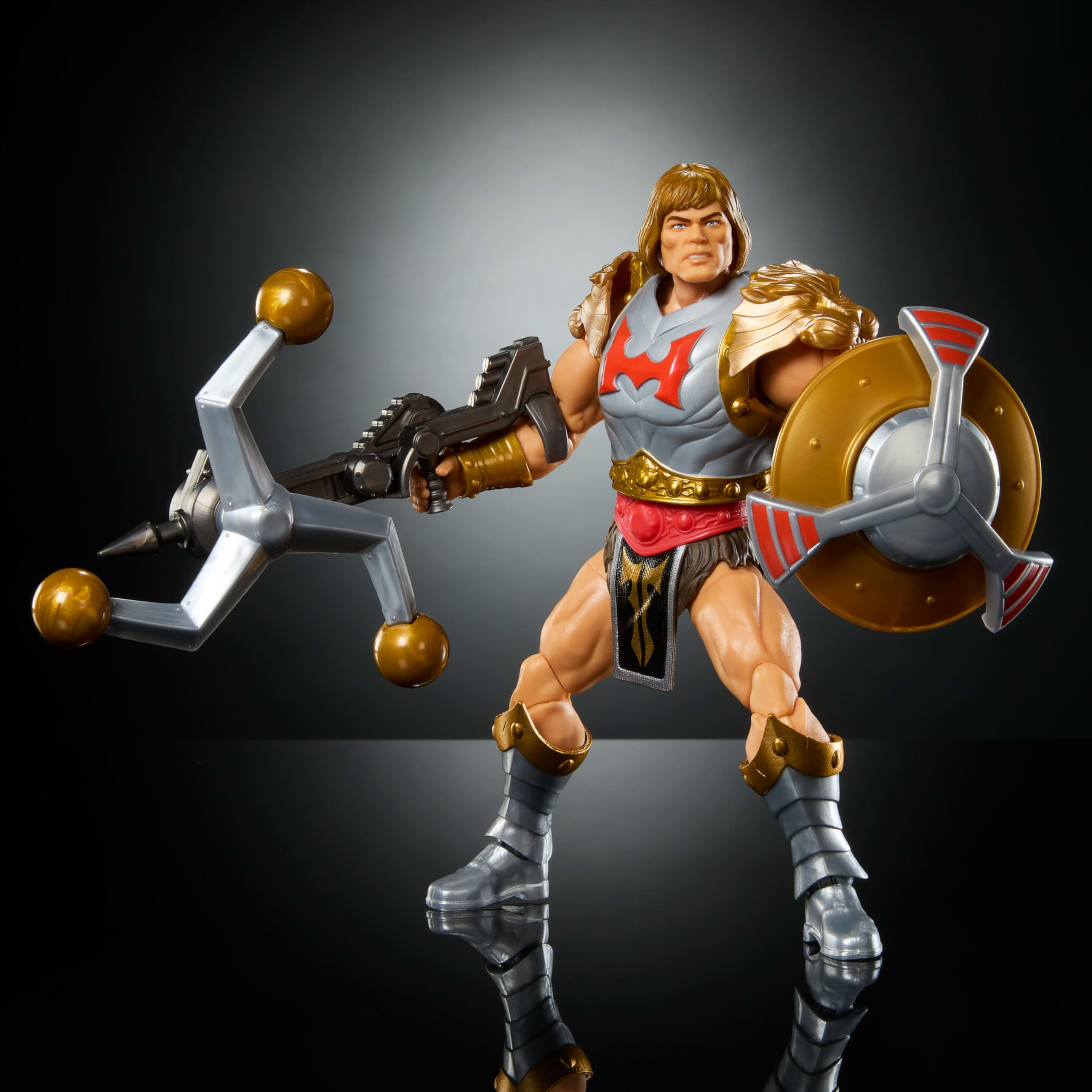 New Eternia packaging in Masterverse box for collector display.
