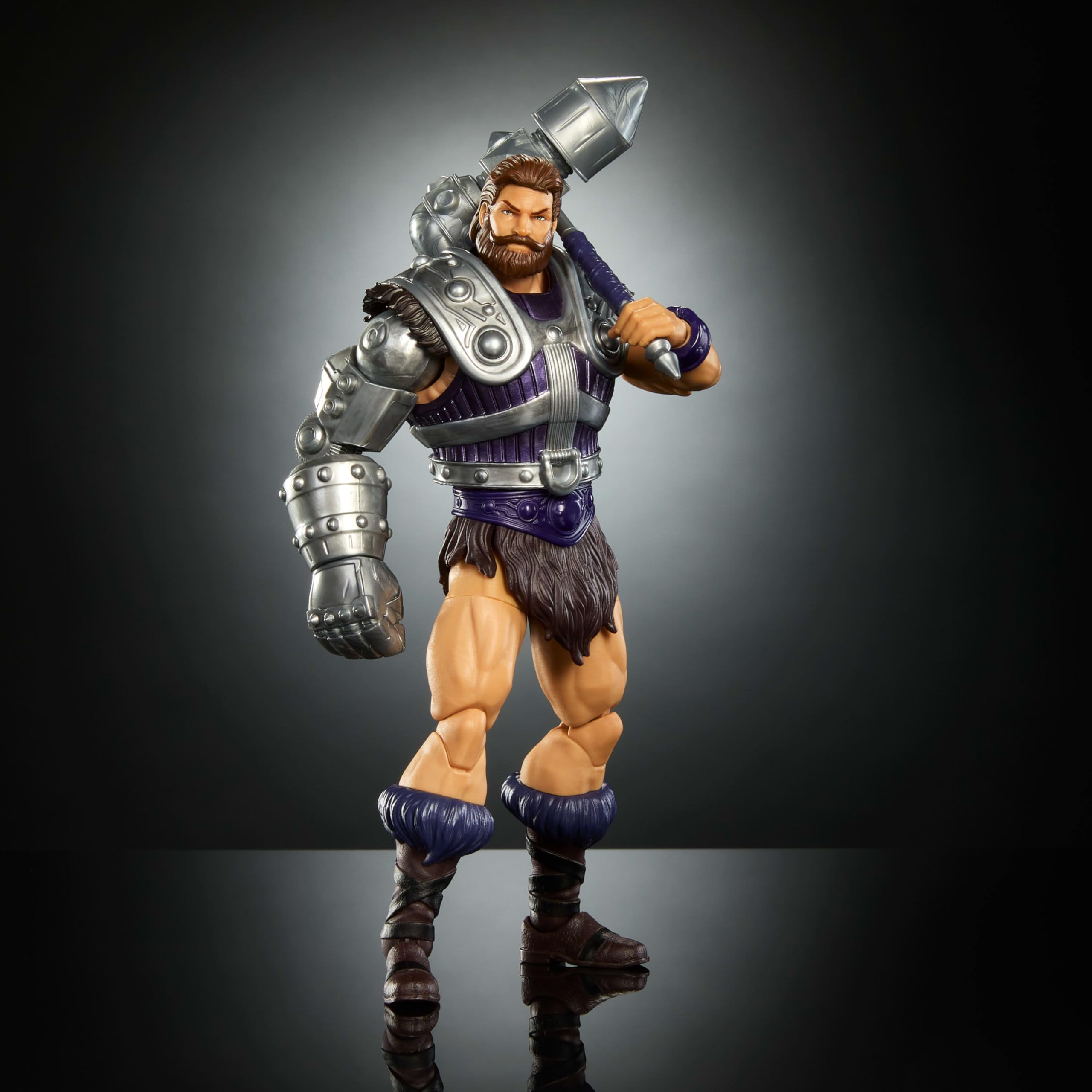 Masters of the Universe Masterverse New Eternia Fisto iron fist close-up for iconic battle vibe