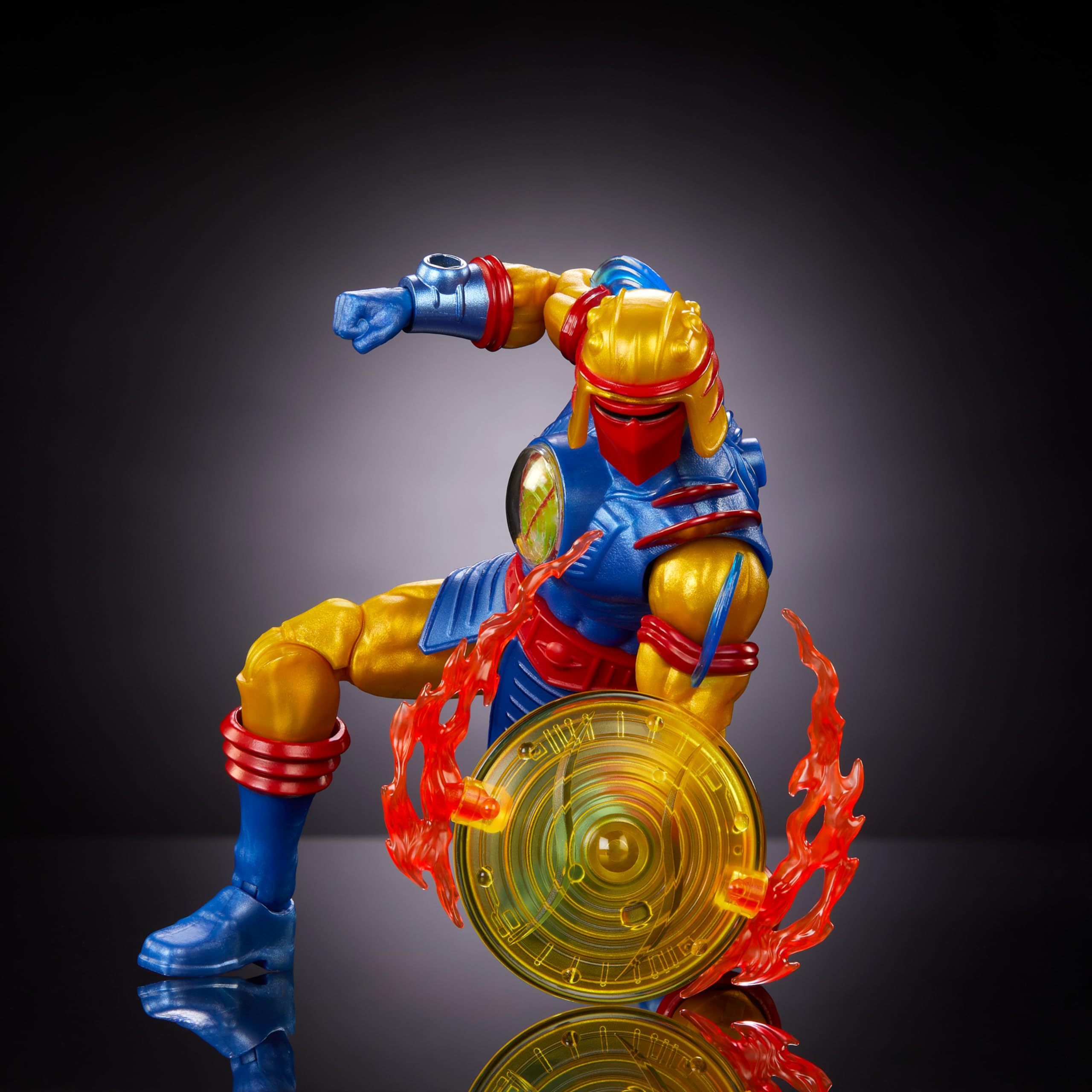 New Eternia packaging creates a striking shelf display for collectors.