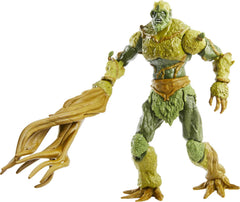 Masters of the Universe Moss Man close-up showing detailed sculpt and textures.