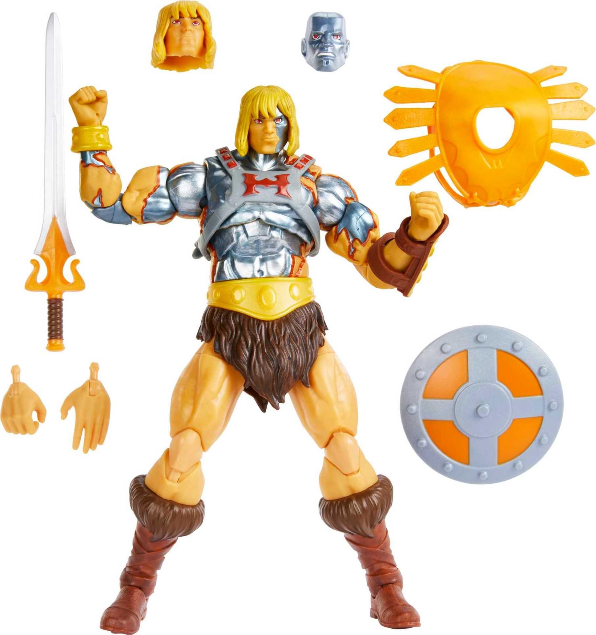 Masters of the Universe Masterverse packaging showcases collector-ready display.