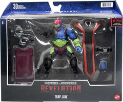 Seven-inch Trap Jaw figure ready for shelf display and gifting