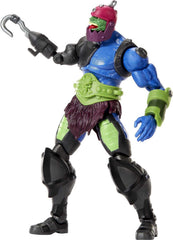 Trap Jaw showcasing harness, robe, and weapon for varied battle looks