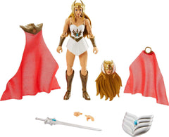 Masters of the Universe She-Ra Masterverse deluxe figure front view for display and poseability