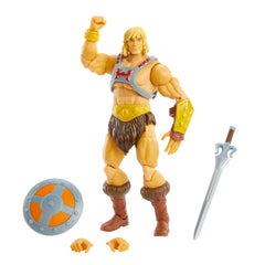 Masters of the Universe Masterverse Skeletor figure dramatic portrait for dynamic display.
