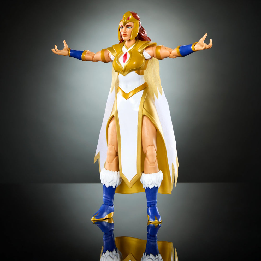 Masters of the Universe Teela with removable head enables varied storytelling.