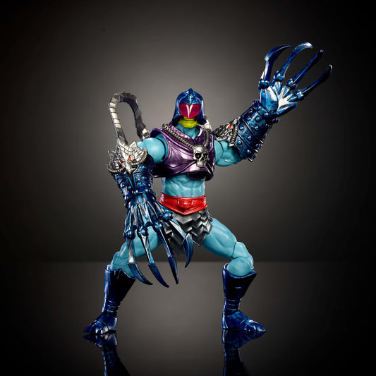 Skeletor Terror Claws armor detail with removable hoses for customization