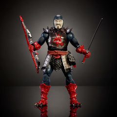 Masters of the Universe Ninjor face masks offer varied expressions for action scenes
