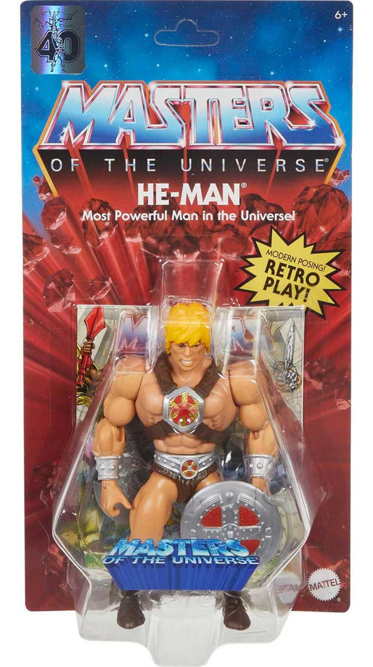 Masters of the Universe Origins battle accessory shown with He-Man for action-packed storytelling.