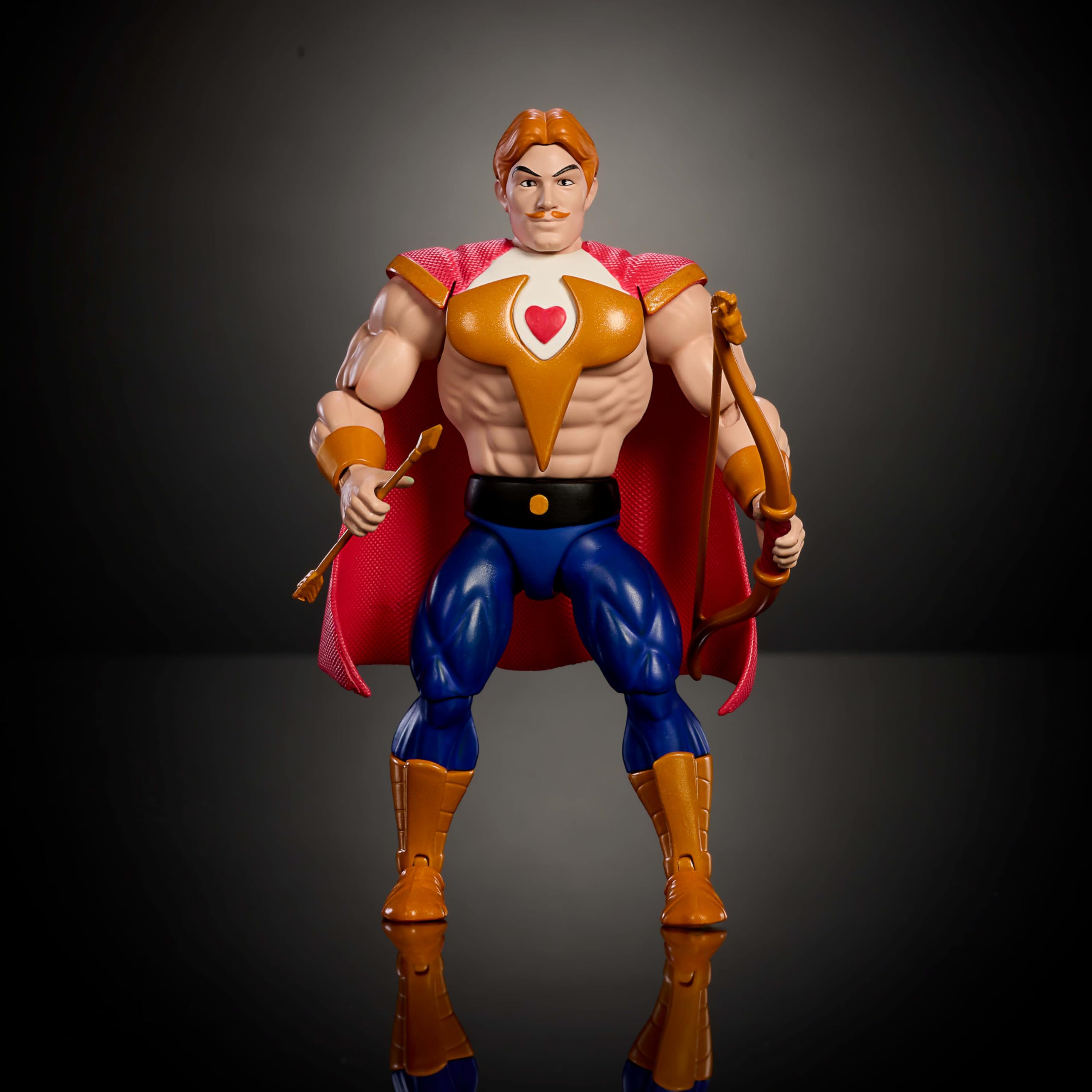 Masters of the Universe Origins Bow shows 16 joints for dynamic poses and action.