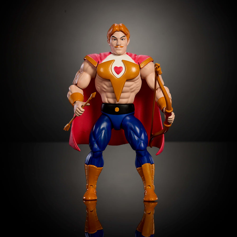 Masters of the Universe Origins Bow shows 16 joints for dynamic poses and action.