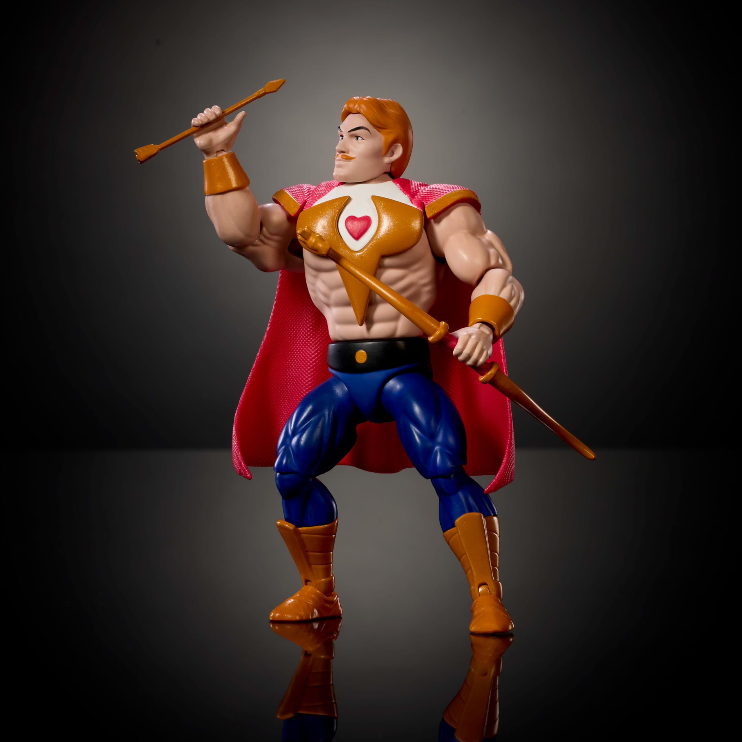 Masters of the Universe Origins Bow includes bow and arrow accessory for classic archery play.