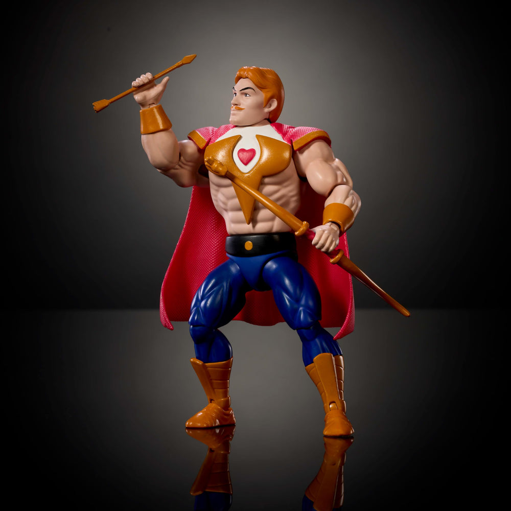 Masters of the Universe Origins Bow includes bow and arrow accessory for classic archery play.