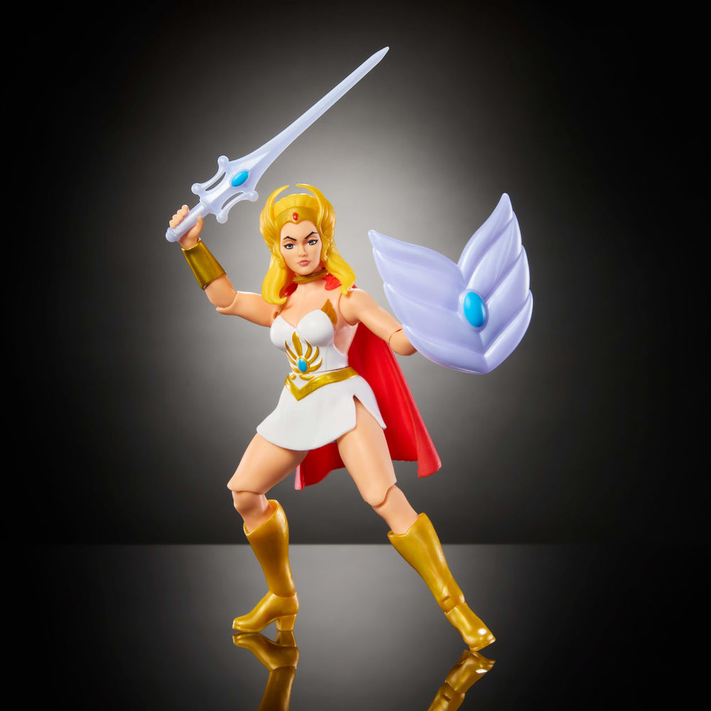 Cartoon Collection box art evokes 1980s MOTU nostalgia.