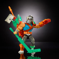 Masters of the Universe Origins Casey Jones shows 16 joints for versatile action poses.