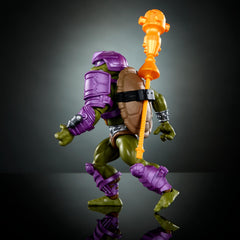 Donatello figure with removable chest harness for customizable looks
