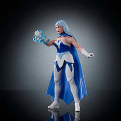 Frosta's 16 articulated joints enable flexible battle-ready stances.