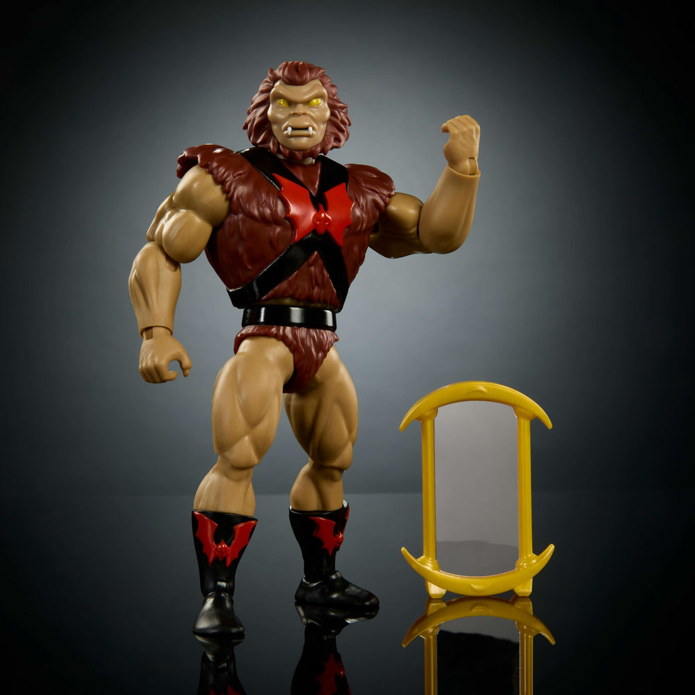 Grizzlor 16 points of articulation enable dynamic action poses on display.