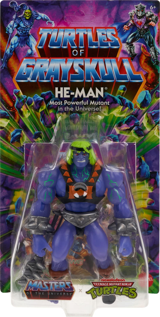 Masters of the Universe Origins He-Man headband detail enhances collectible display
