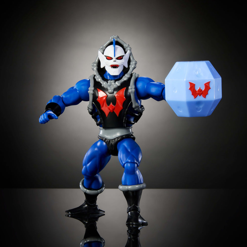 Masters of the Universe Origins Hordak armor detail close-up with vintage-inspired paint