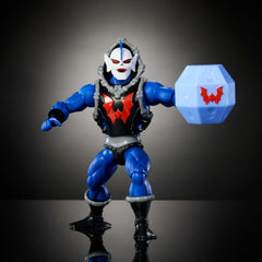 Masters of the Universe Origins Hordak armor detail close-up with vintage-inspired paint