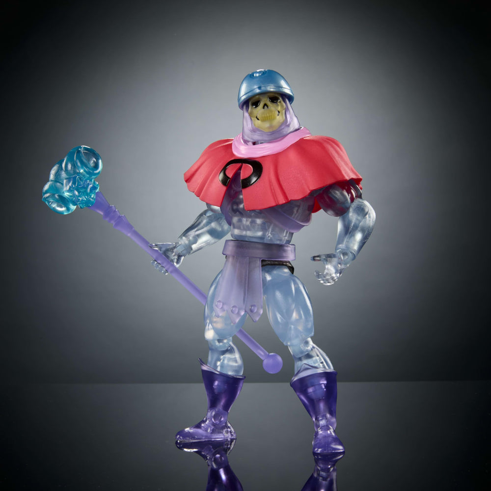 Masters of the Universe Origins Invisible Skeletor helmet accessory for immersive play.