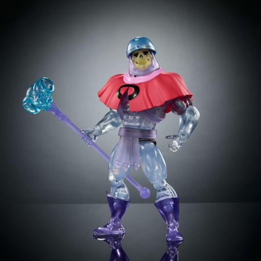 Masters of the Universe Origins Invisible Skeletor helmet accessory for immersive play.
