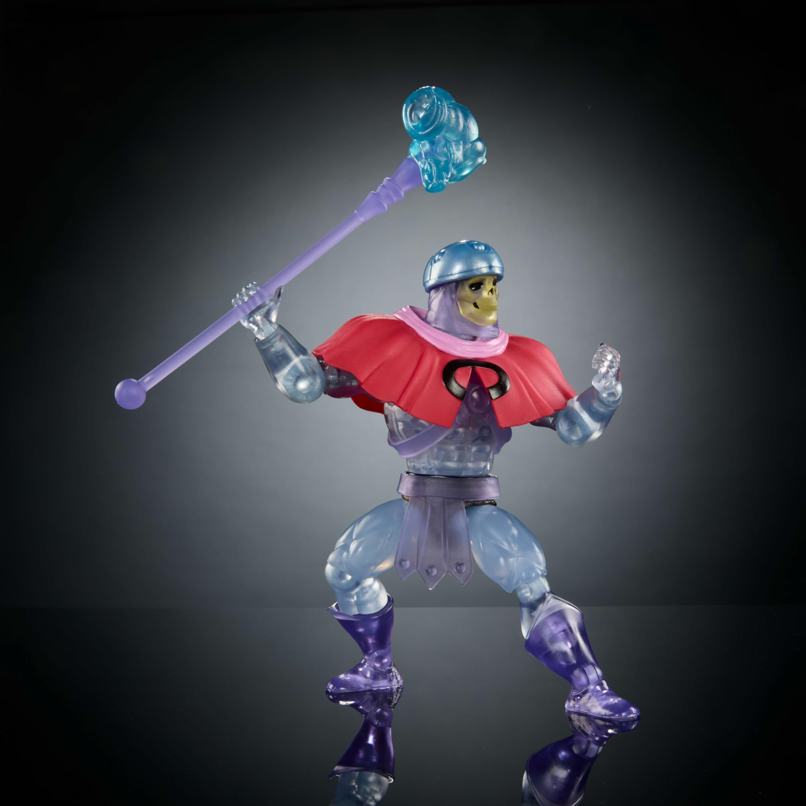 Includes mini-comic with Masters of the Universe Origins Invisible Skeletor for context.