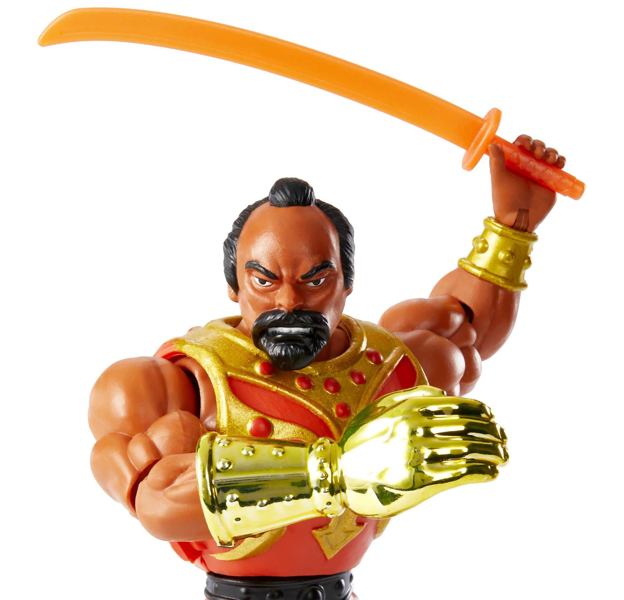 Jitsu figure with weapon accessory enabling dramatic storytelling and battles