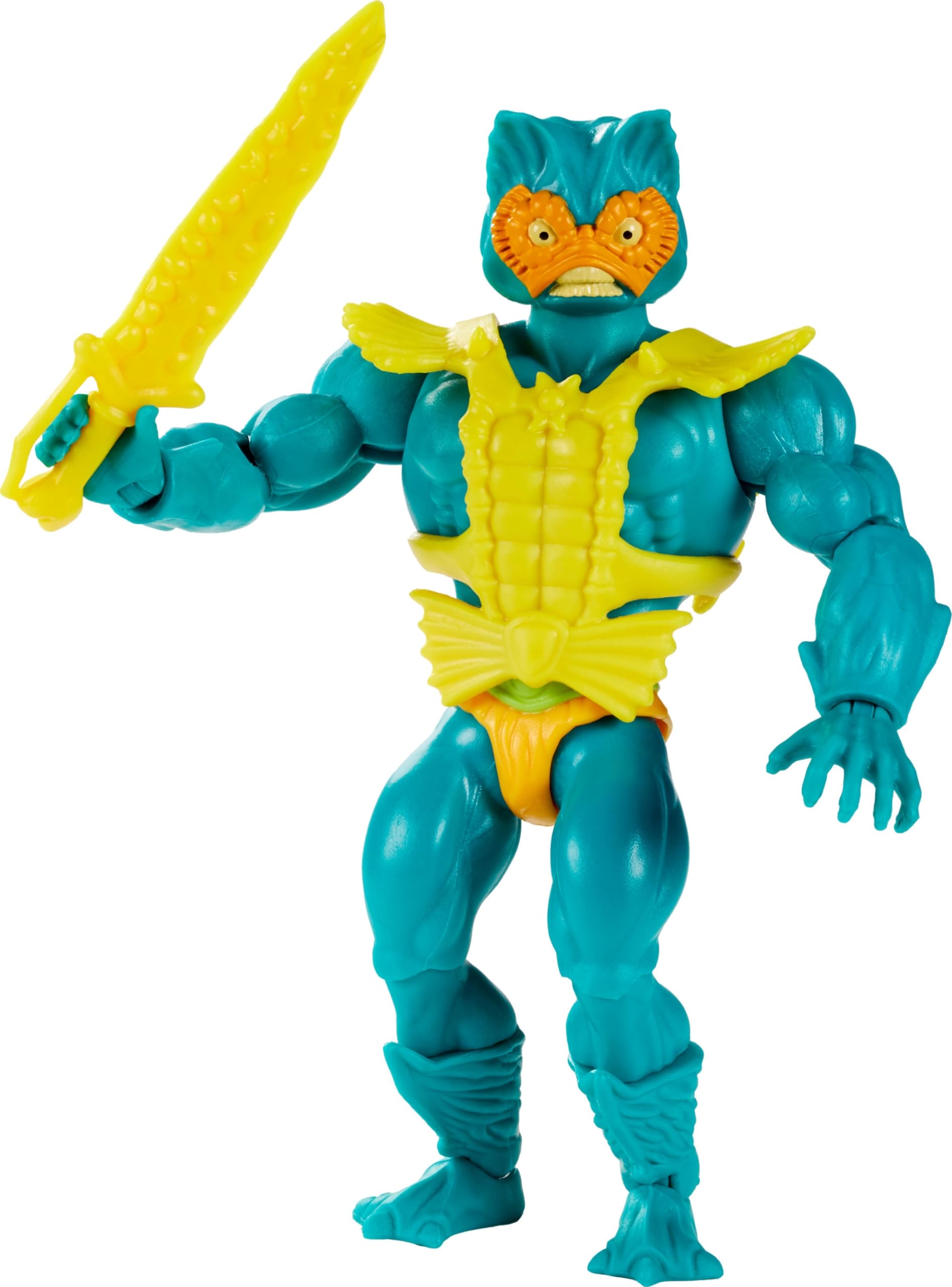 Mer-Man mini comic included for richer backstory in display