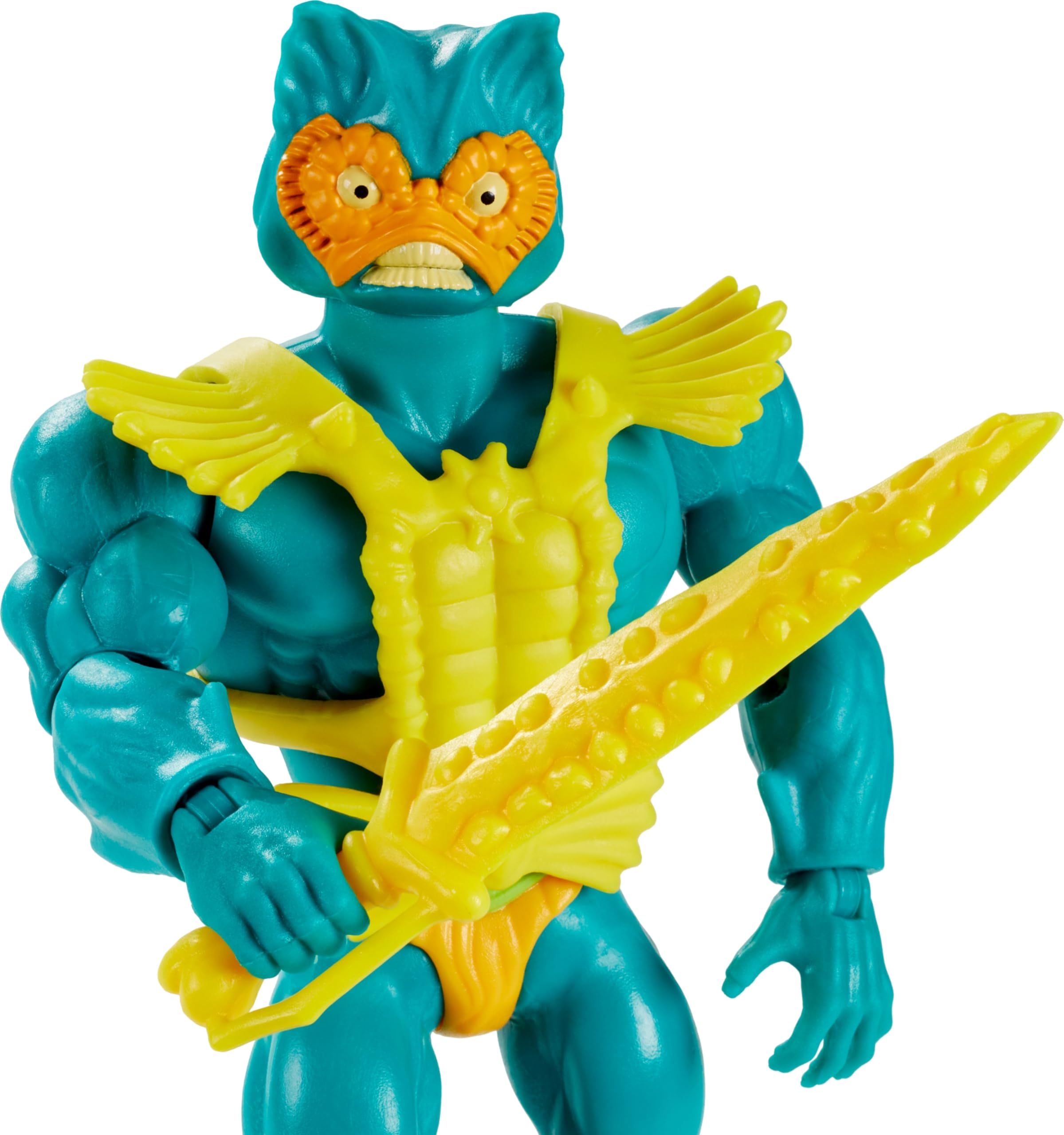 Mer-Man removable chest armor allows varied storytelling poses