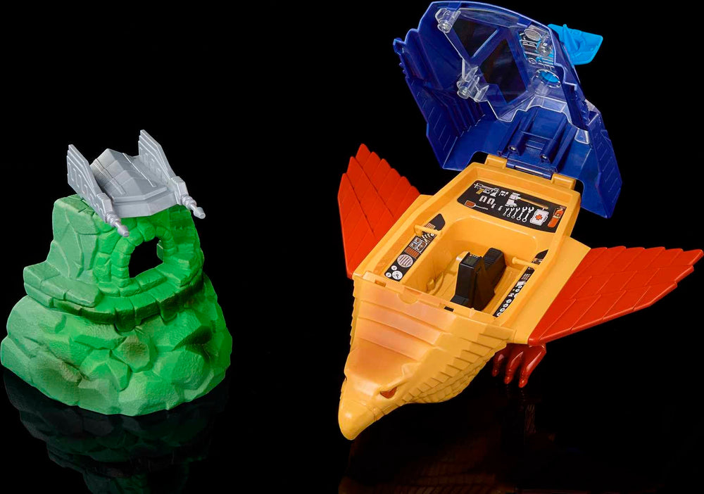 Masters of the Universe Origins Point Dread outpost standalone display and combat-ready setup