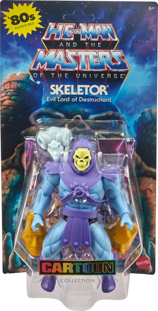 Skeletor removable chest harness and skirt armor for customizable display