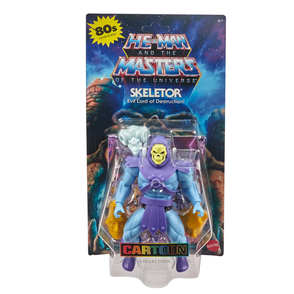 Skeletor sword and Havoc Staff included for classic MOTU action scenes