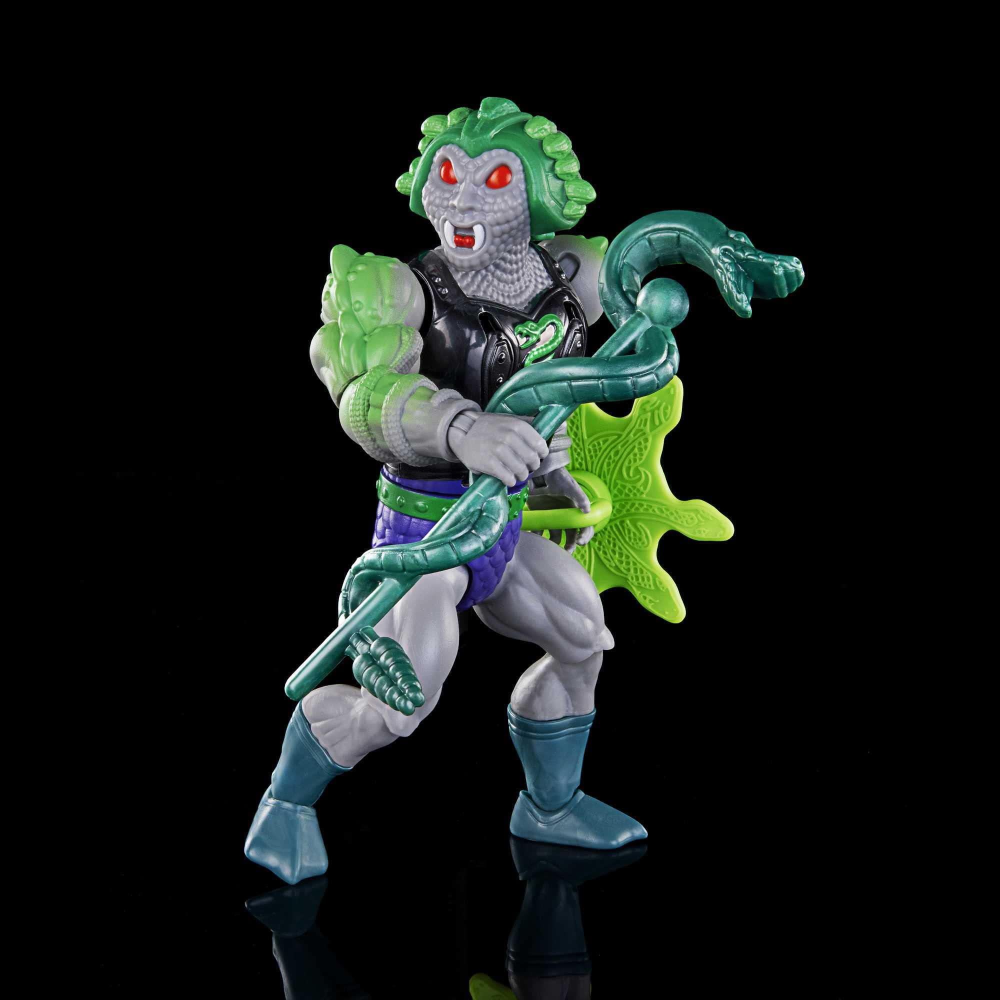 Masters of the Universe Origins Snake Face swappable head option for customization