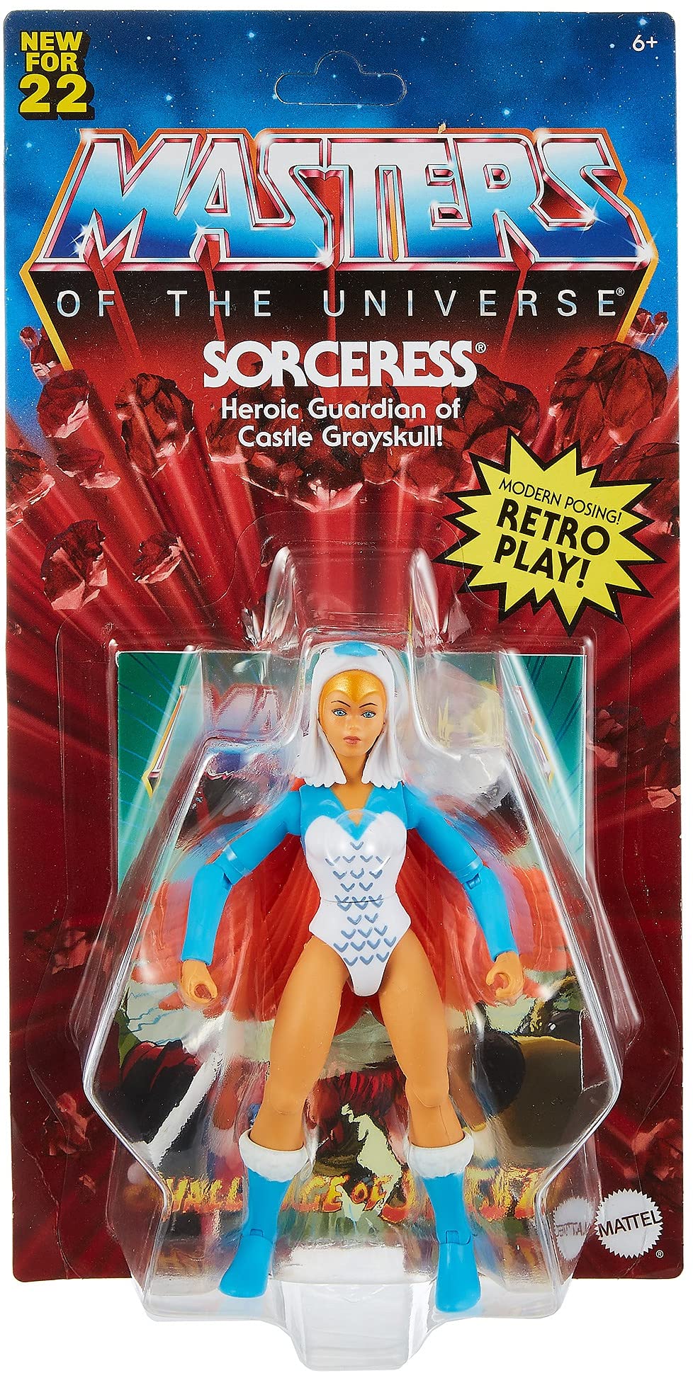Masters of the Universe Sorceress with articulation for poseable collection