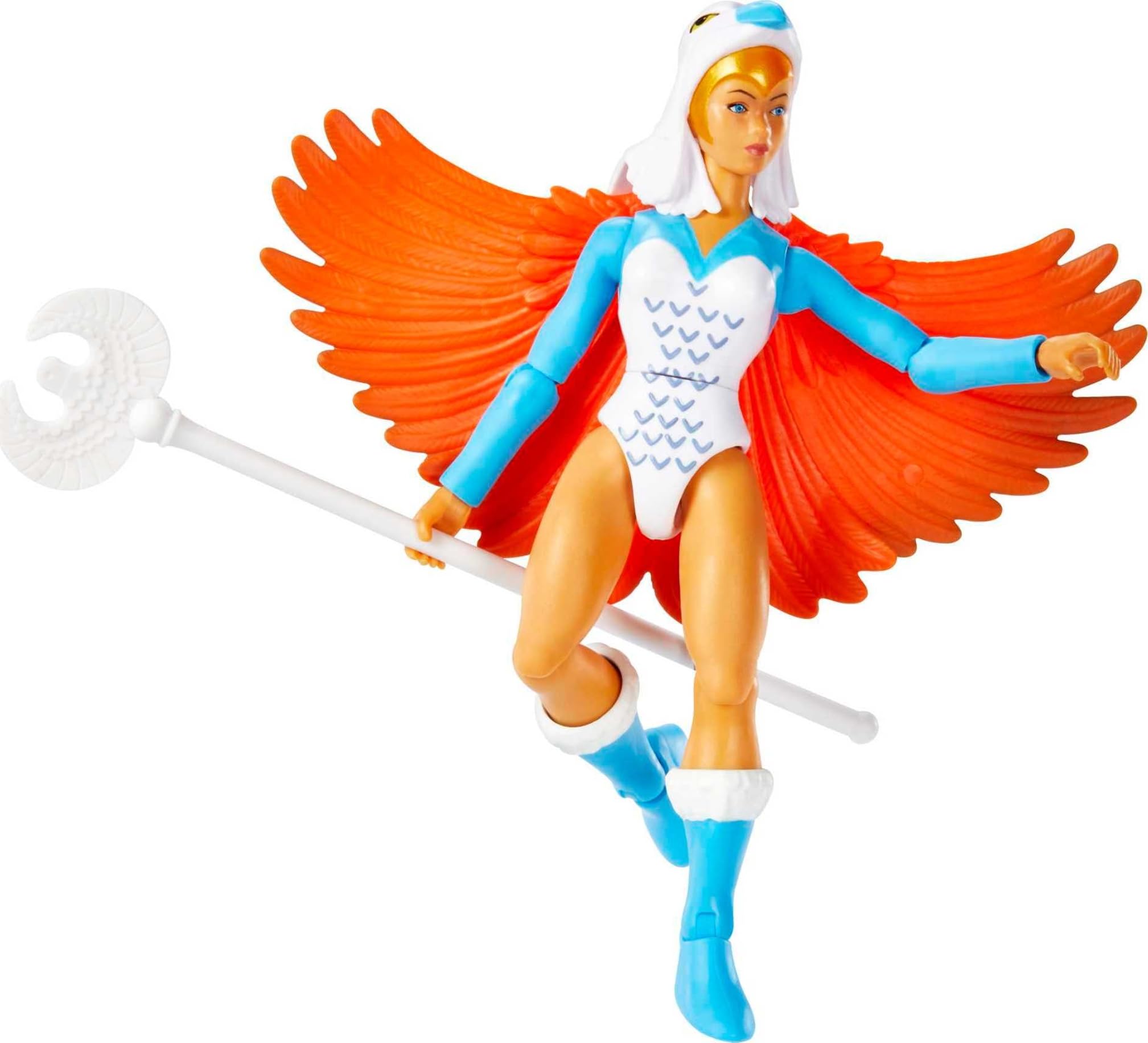 Masters of the Universe Sorceress vintage detailing adds authentic MOTU charm