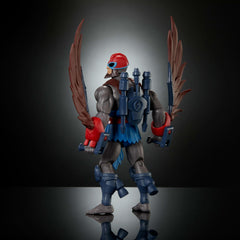 Masters of the Universe Origins Stratos with removable parts for mix and match play.