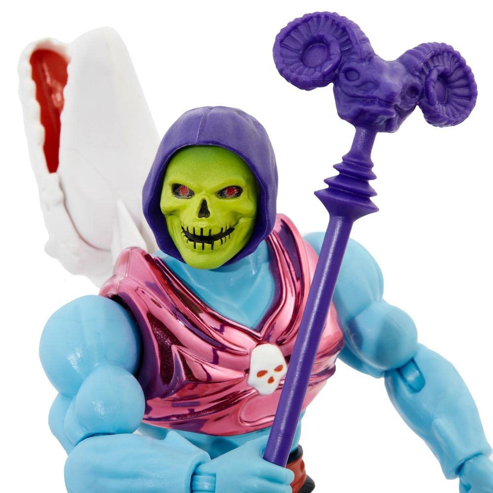 Masters of the Universe Origins Terror Claws Skeletor 5.5-inch scale fits classic displays.