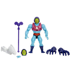 Masters of the Universe Origins Terror Claws Skeletor articulation enables dynamic poses.