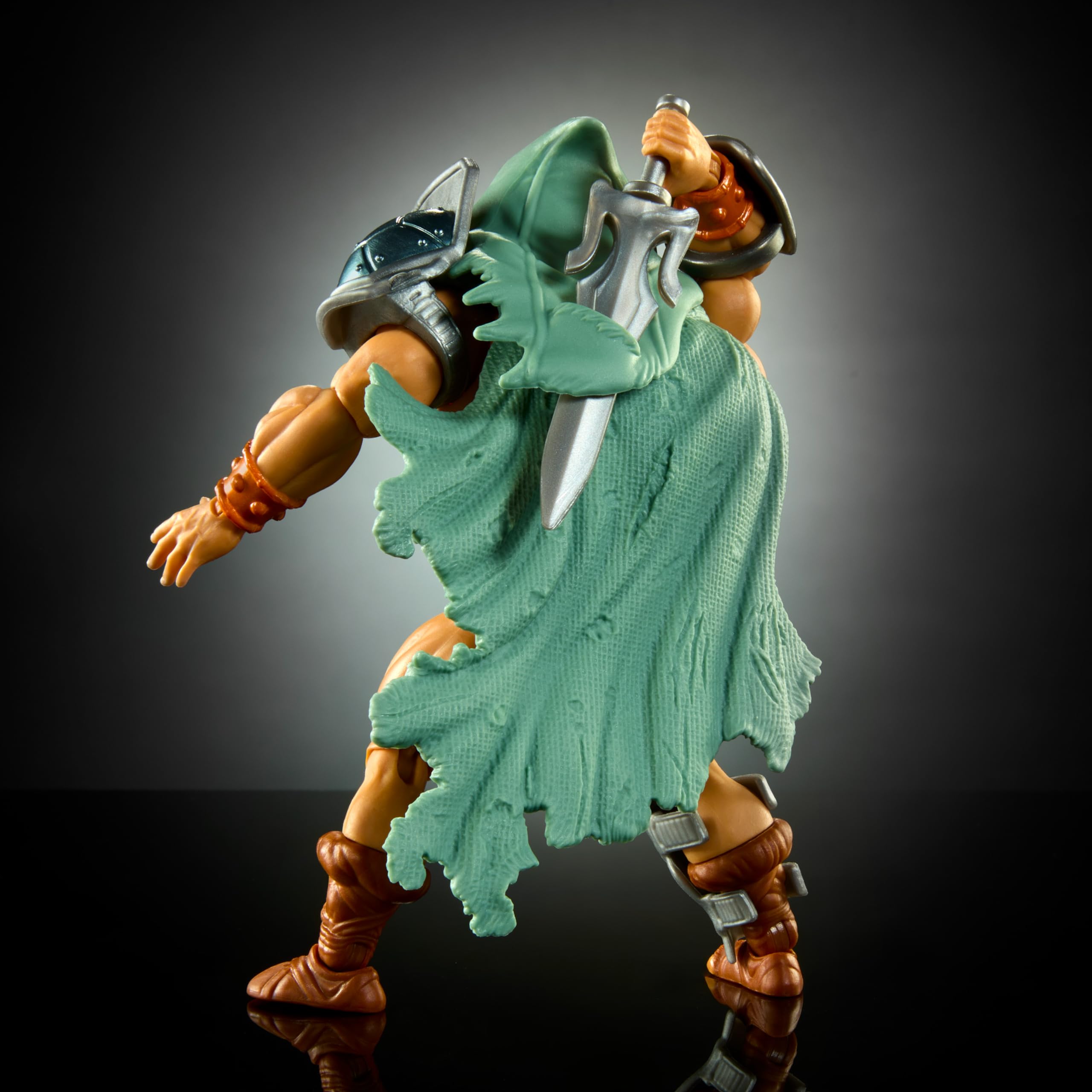 Masters of the Universe Origins He-Man packaging art showcases cross-universe appeal.