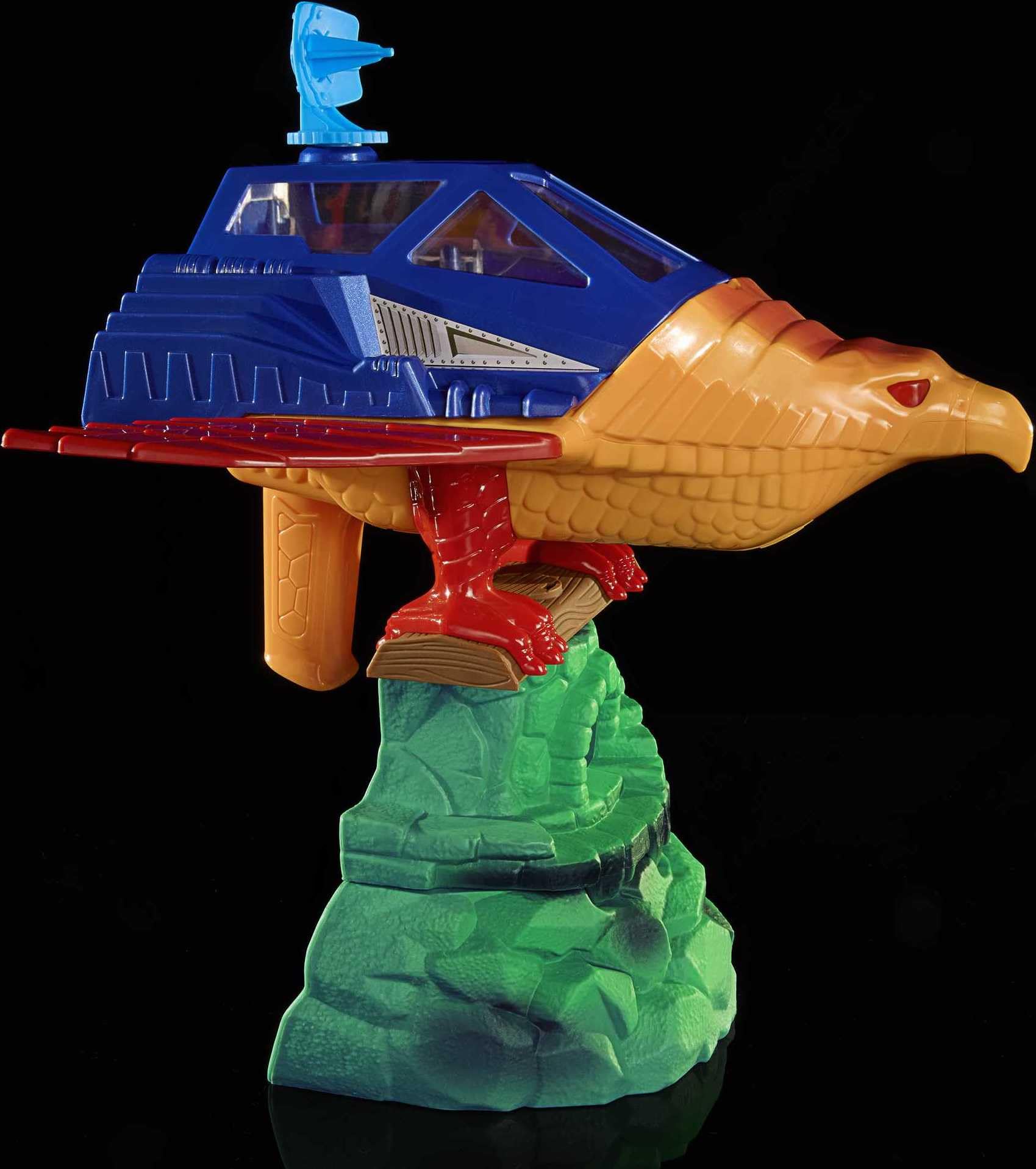 Two-piece Point Dread outpost shown attachable to Castle Grayskull for expanded play
