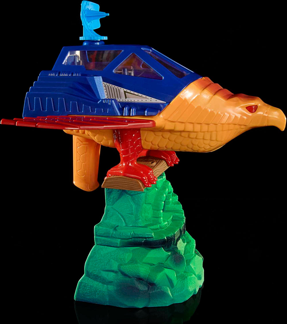 Two-piece Point Dread outpost shown attachable to Castle Grayskull for expanded play