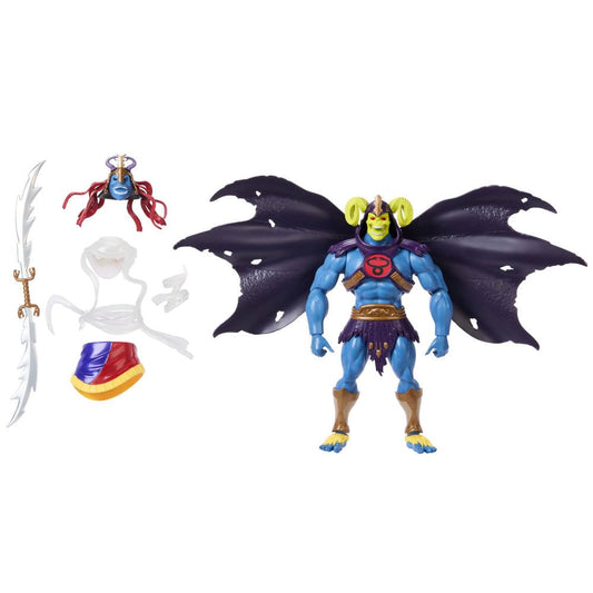 Masters of the Universe Origins Skell-Ra figure with sword for dynamic display and play