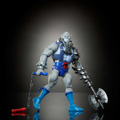 Detail-first armor styling echoes 1980s ThunderCats aesthetics.